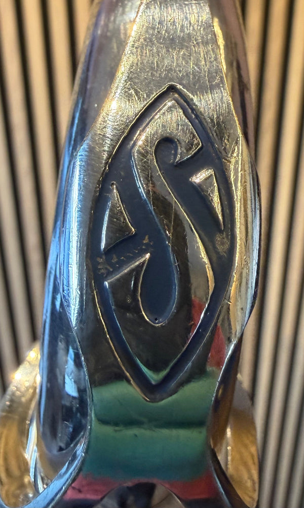 Selmer Mark VI tenor saxophone neck detail