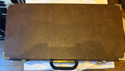 Selmer clarinet vintage case exterior brown leather look