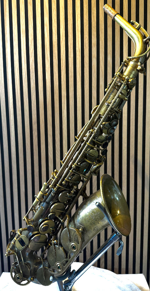 System 54 R-Series alto saxophone vintage brass full view