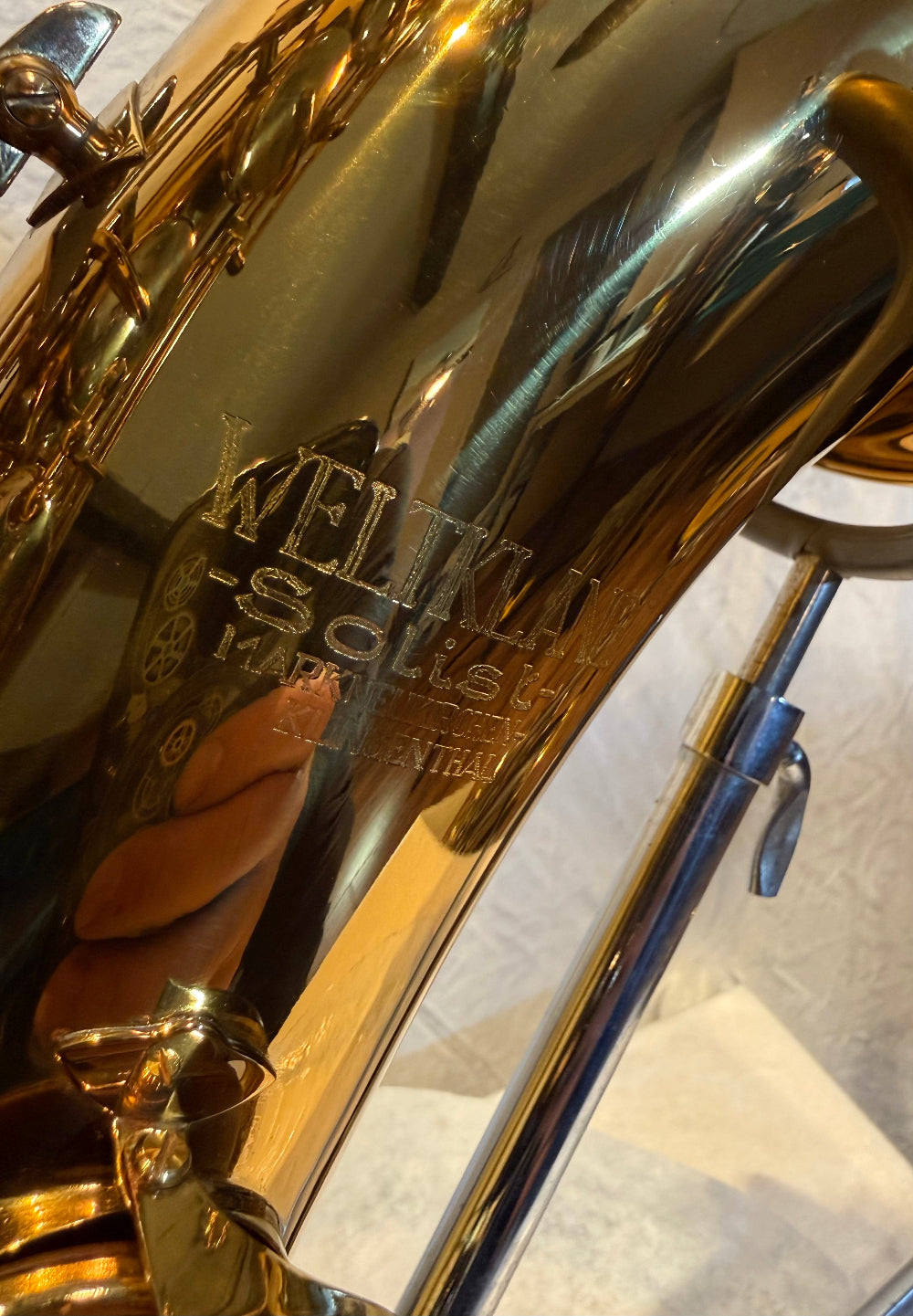 Weltklang Solist tenor saxofoon gravure