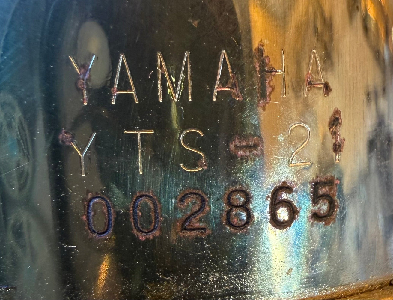 Yamaha YTS-21 tenor saxofoon serienummer