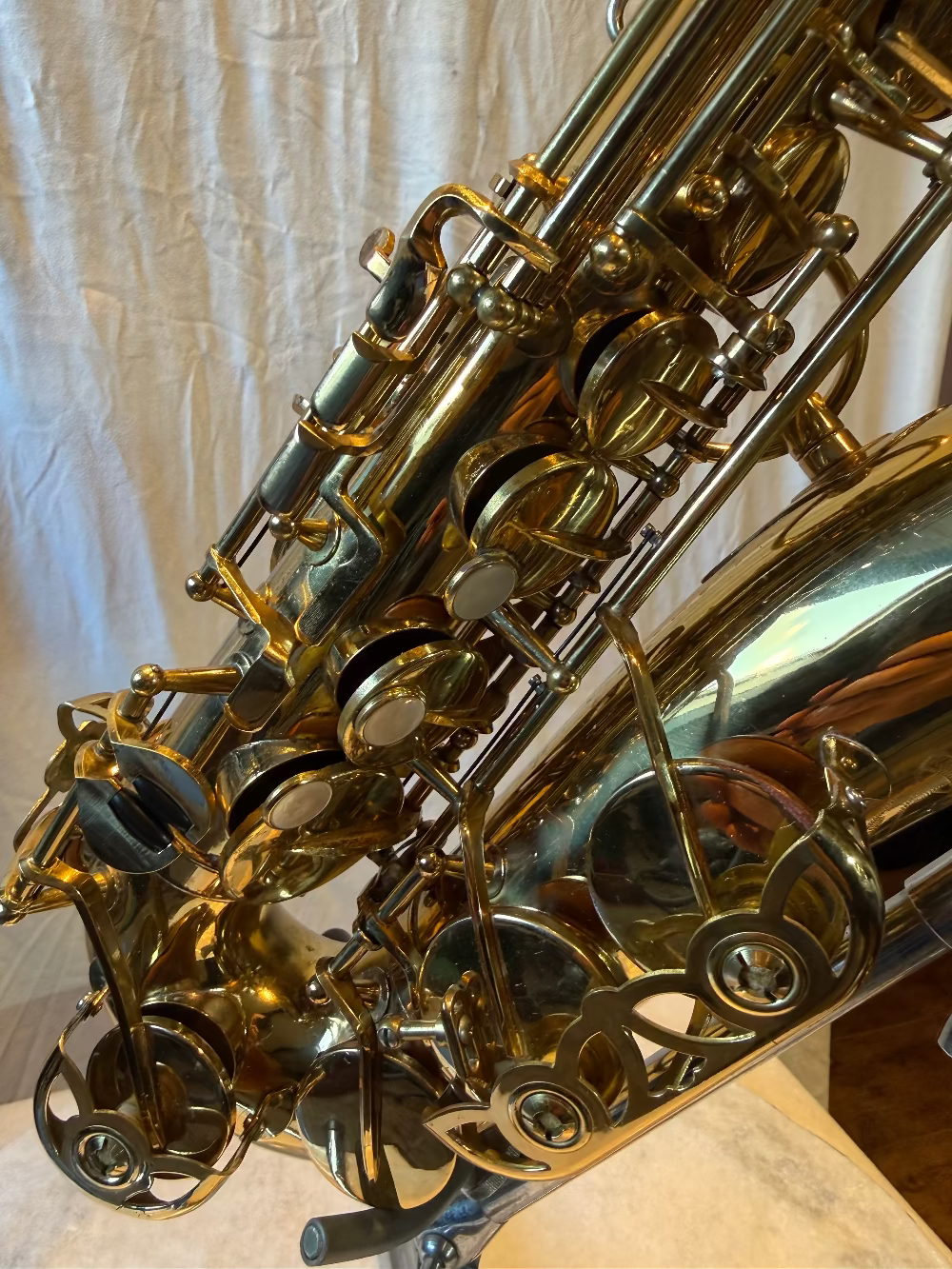 Yanagisawa alt saxofoon A6 kleppen