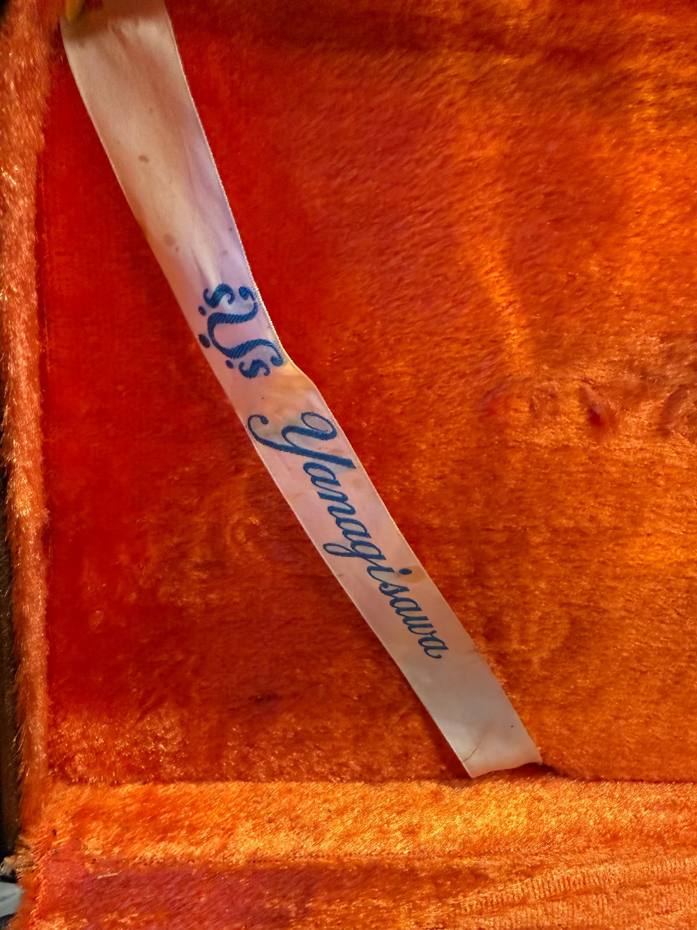 Yanagisawa alt saxofoon A6 koffer detail