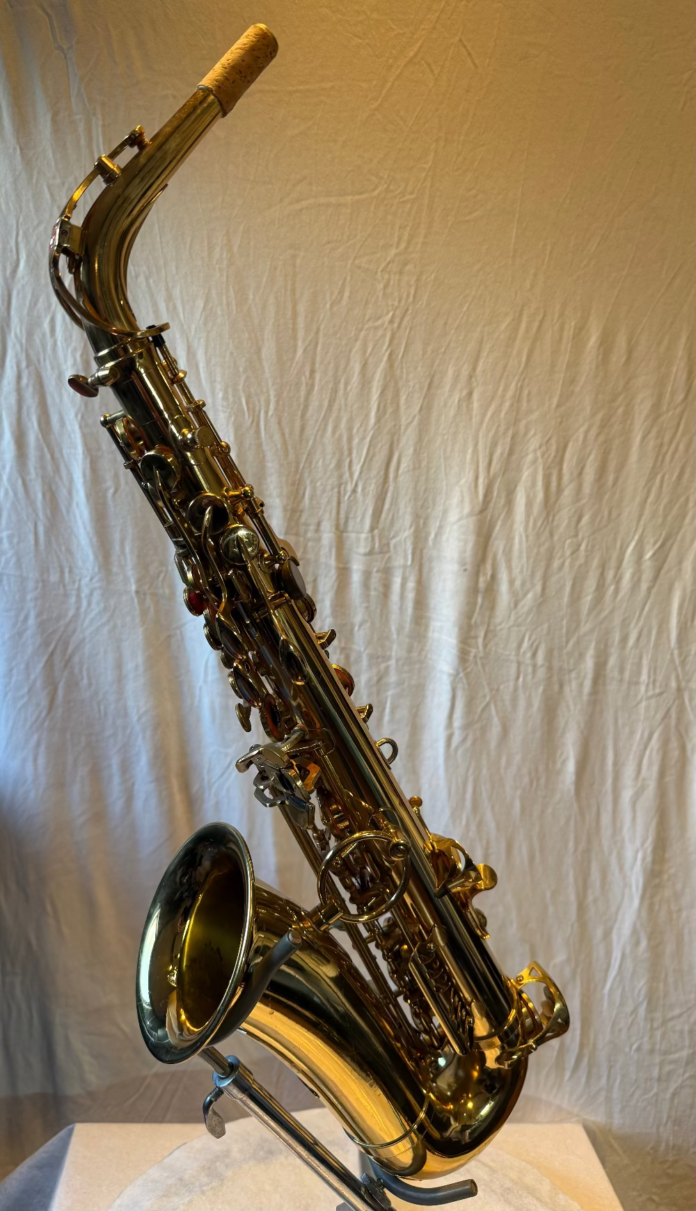Yanagisawa alt saxofoon A6 linkerzijde
