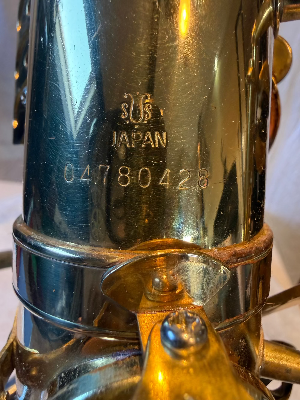 Yanagisawa alt saxofoon A6 serienummer