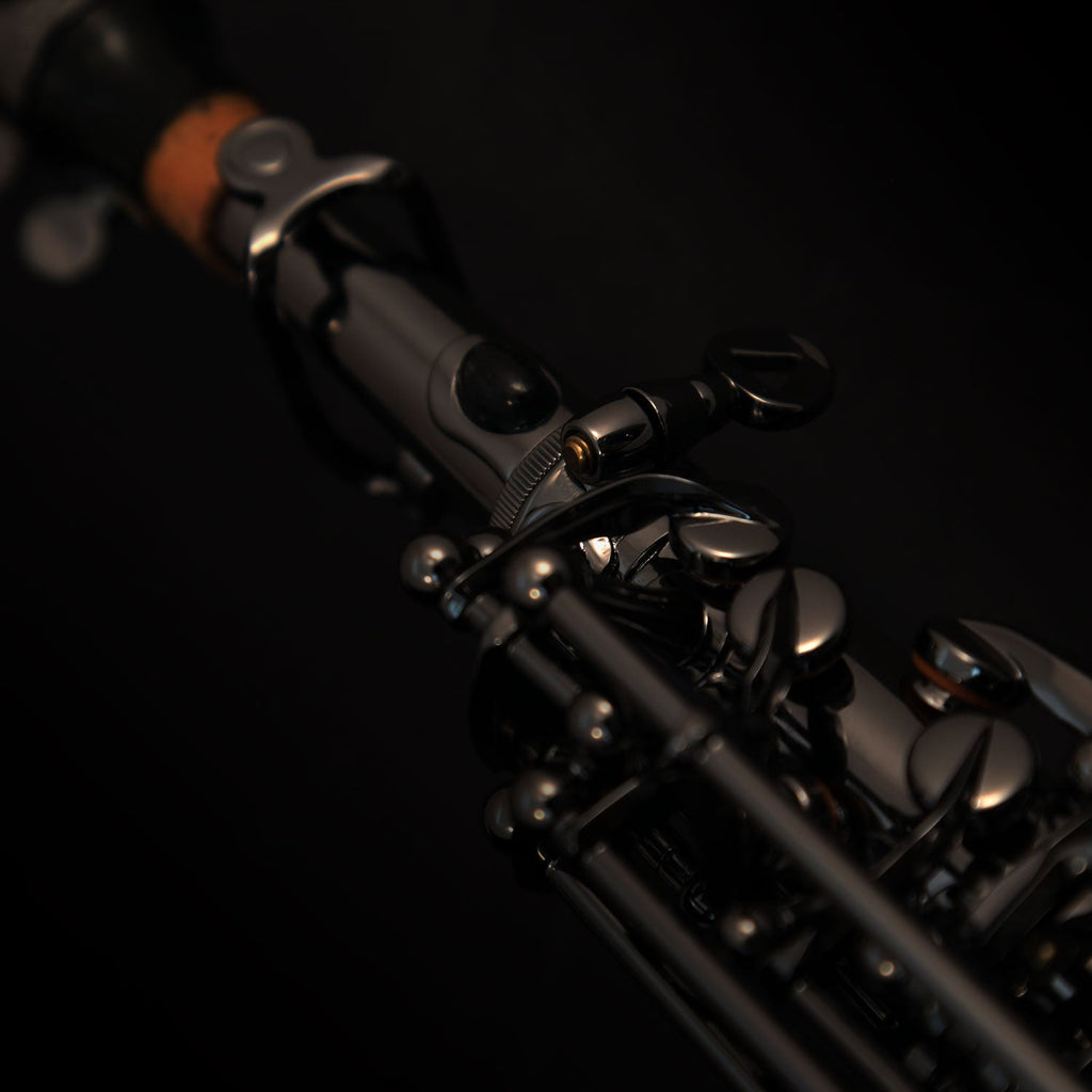 Cannonball S5-B soprano saxophone – Polished Black Nickel
