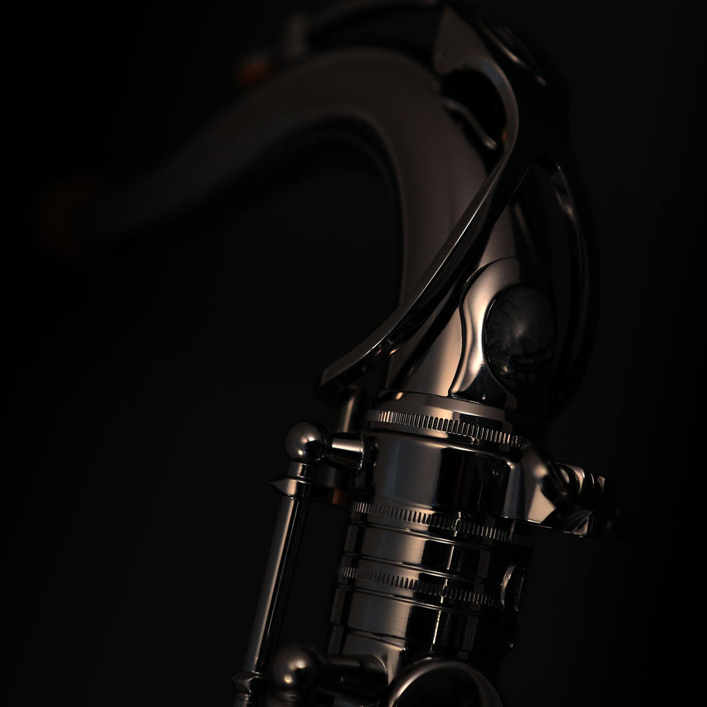 Cannonball B5-B baritone saxophone – Polished Black Nickel
