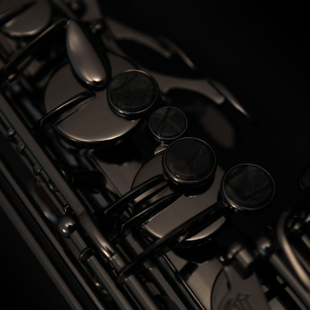 Cannonball T5-B tenor saxophone – Polished Black Nickel