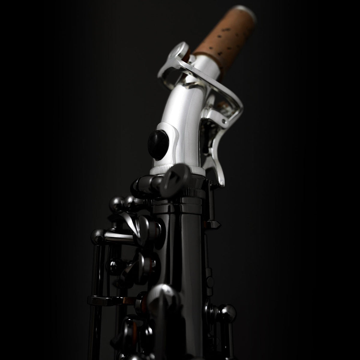 Cannonball SC5-B soprano saxophone – Polished Black Nickel