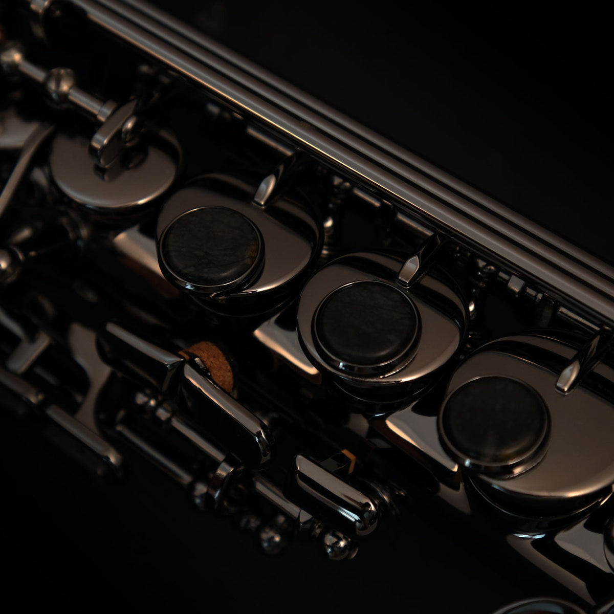 Cannonball S5-B soprano saxophone – Polished Black Nickel