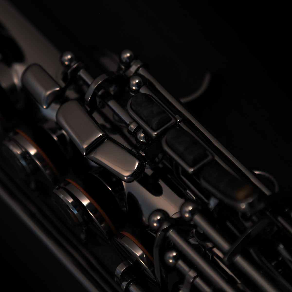 Cannonball S5-B soprano saxophone – Polished Black Nickel
