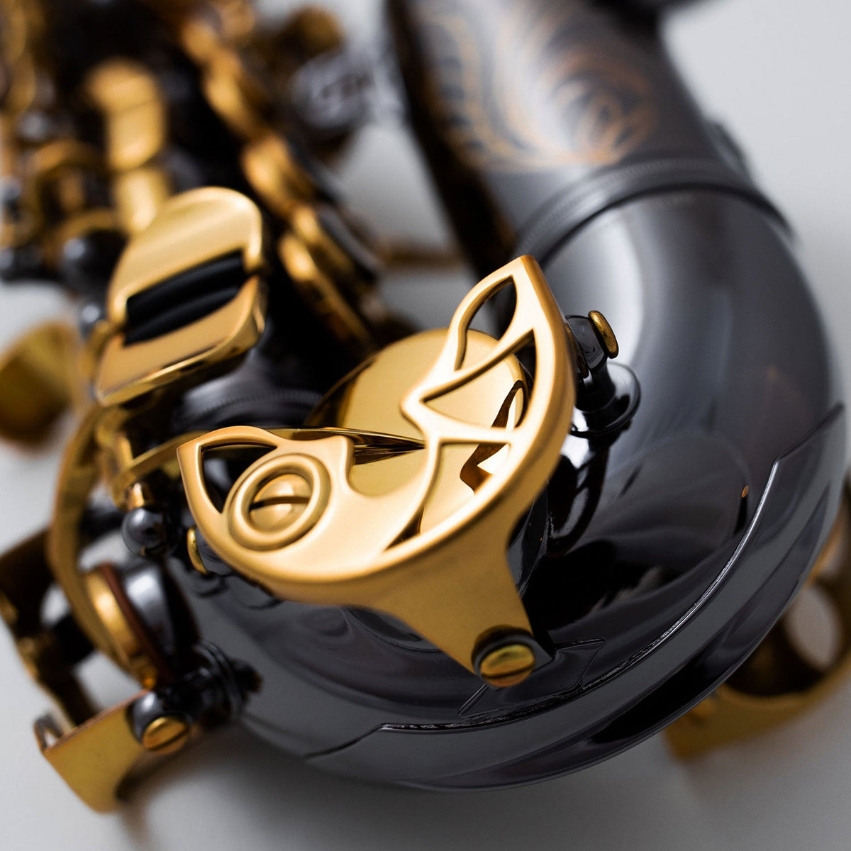 Cannonball S5-BL soprano saxophone – Black Nickel / Gold Lacquer Keys