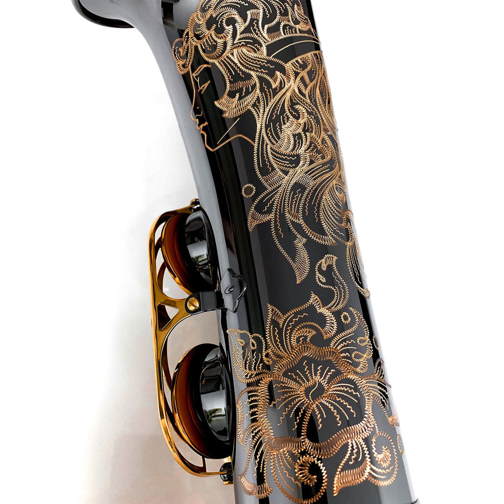 Cannonball T5-BL tenor saxophone – Black Nickel / Gold Lacquer Keys
