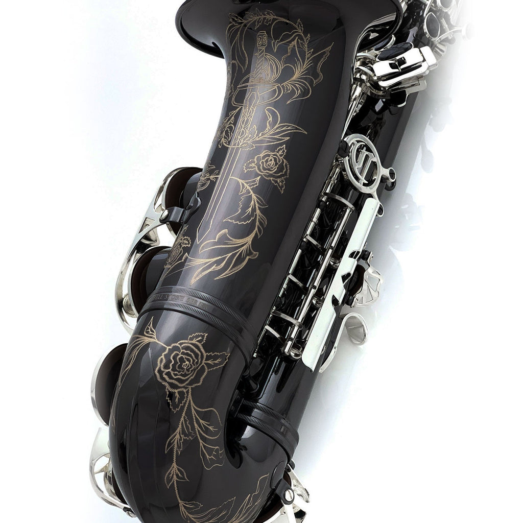 Cannonball T5-BS tenor saxophone – Black Nickel / Silver-Plated Keys