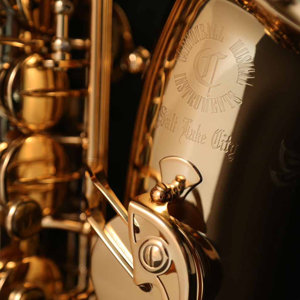 Cannonball T5-L tenor saxophone – Rich Gold Lacquer