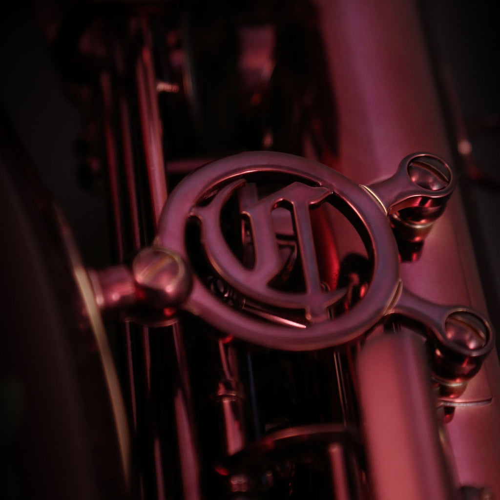 Cannonball A5-R alto saxophone – Cannonball logo and keywork detail
