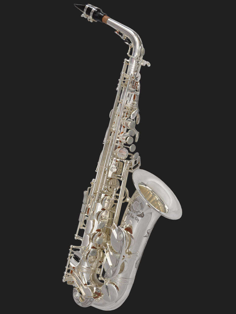 Cannonball A5-S alto saxophones – Silver Plated