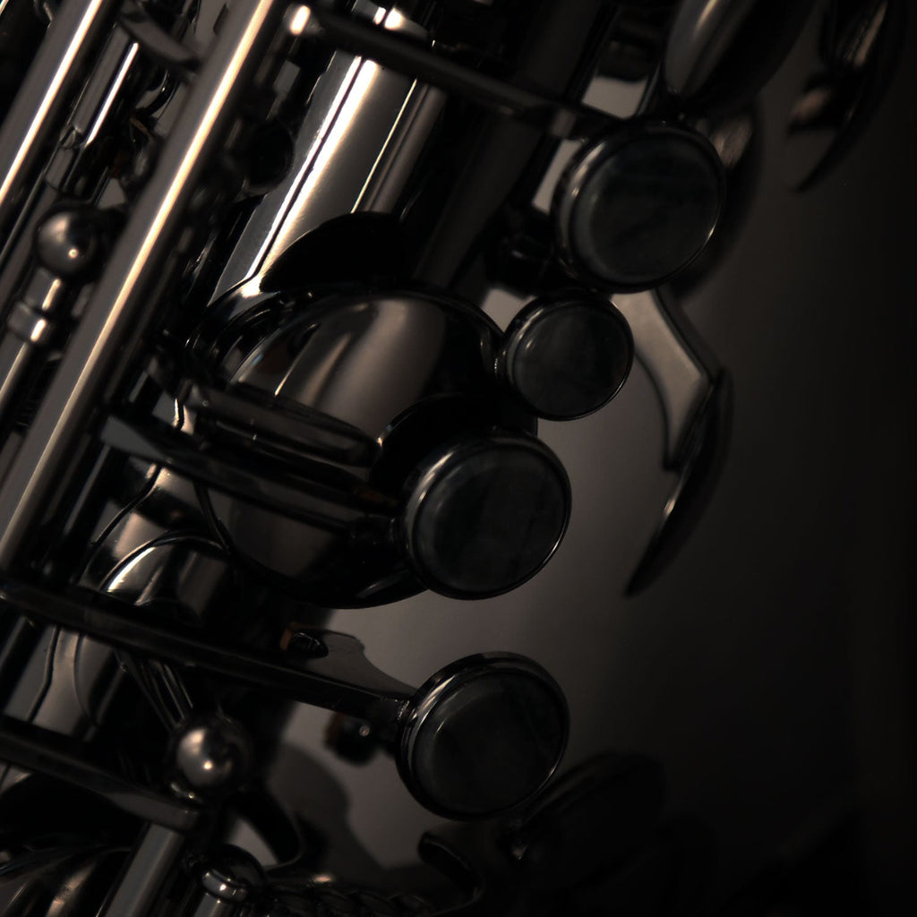 Cannonball B7-B baritone saxophone – Polished Black Nickel