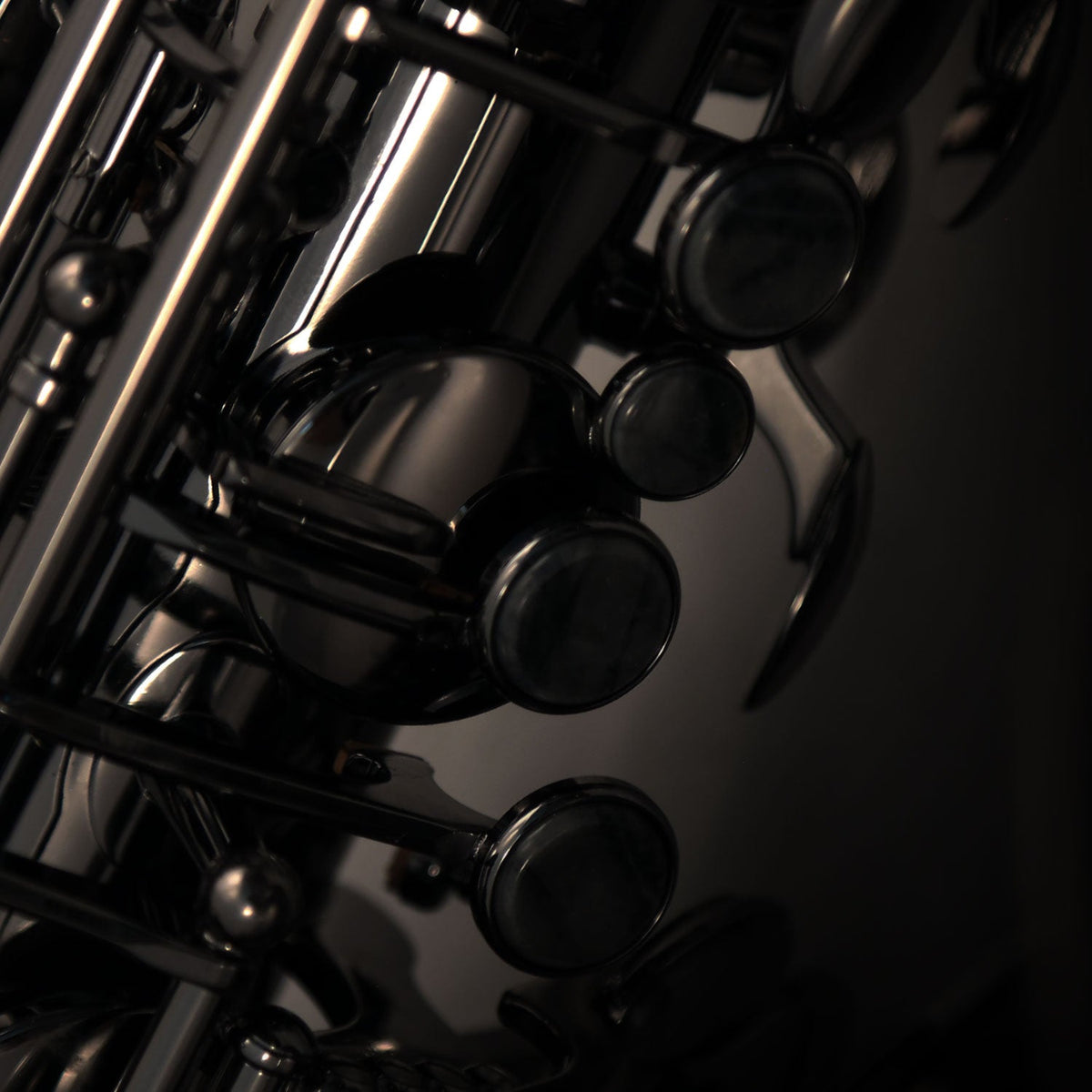 Cannonball B7-B baritone saxophone – Polished Black Nickel