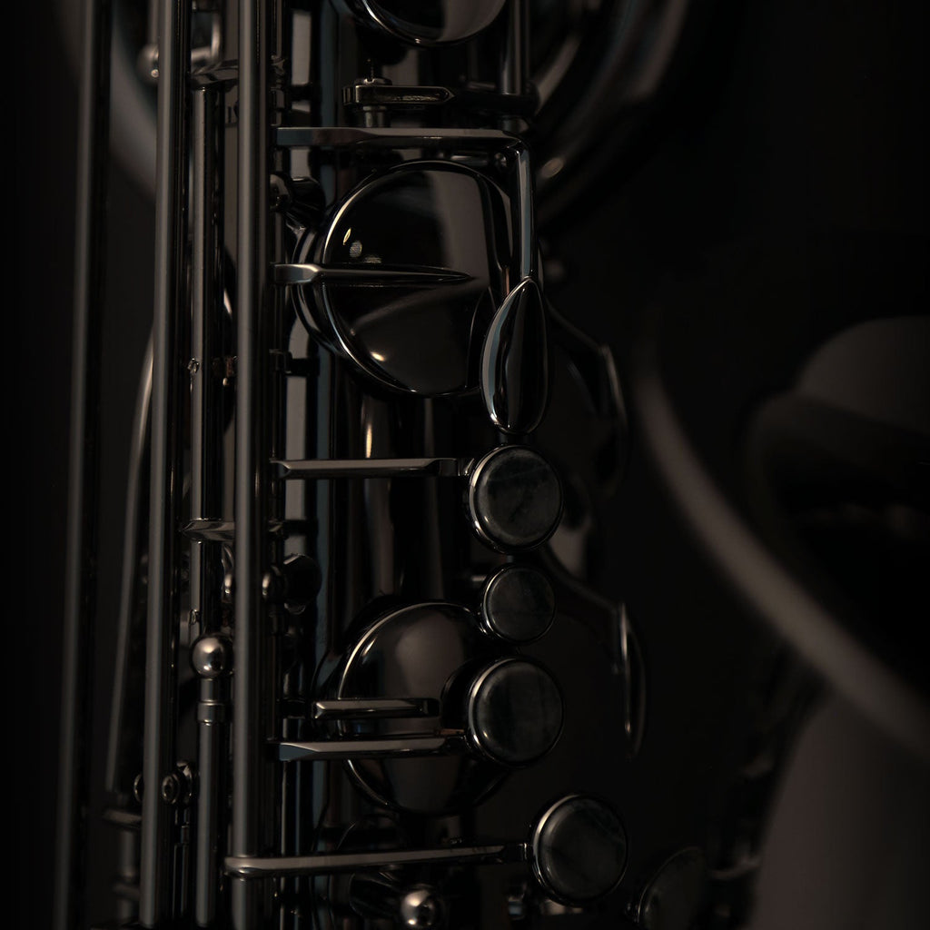 Cannonball B7-B baritone saxophone – Polished Black Nickel