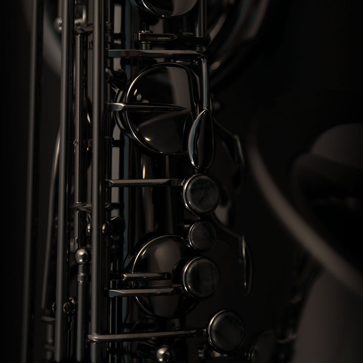 Cannonball B7-B baritone saxophone – Polished Black Nickel