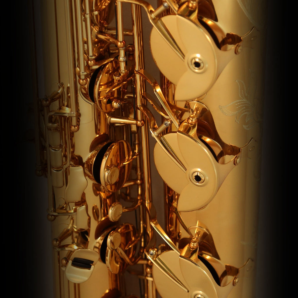 Cannonball B7-L baritone saxophone – Rich Gold Lacquer
