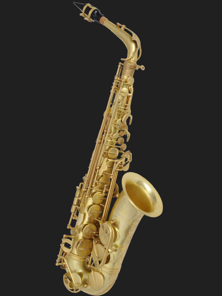 Cannonball AVR alto saxophones – Mad Meg™ Unlacquered
