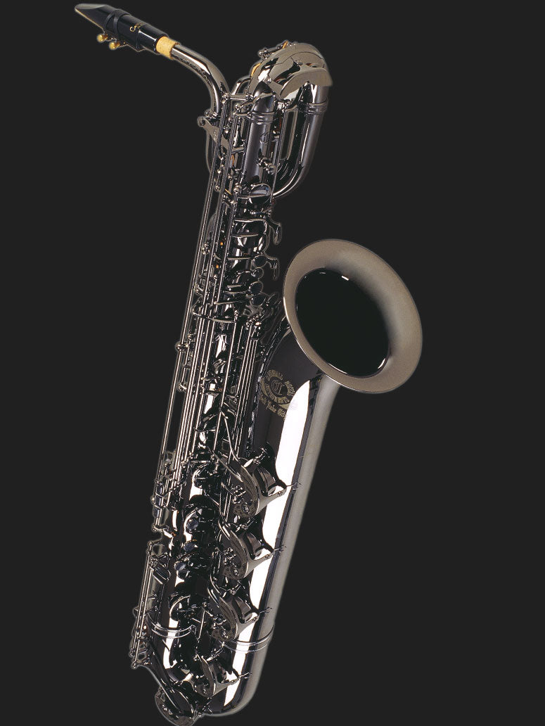 Cannonball B5-B baritone saxophone – Polished Black Nickel