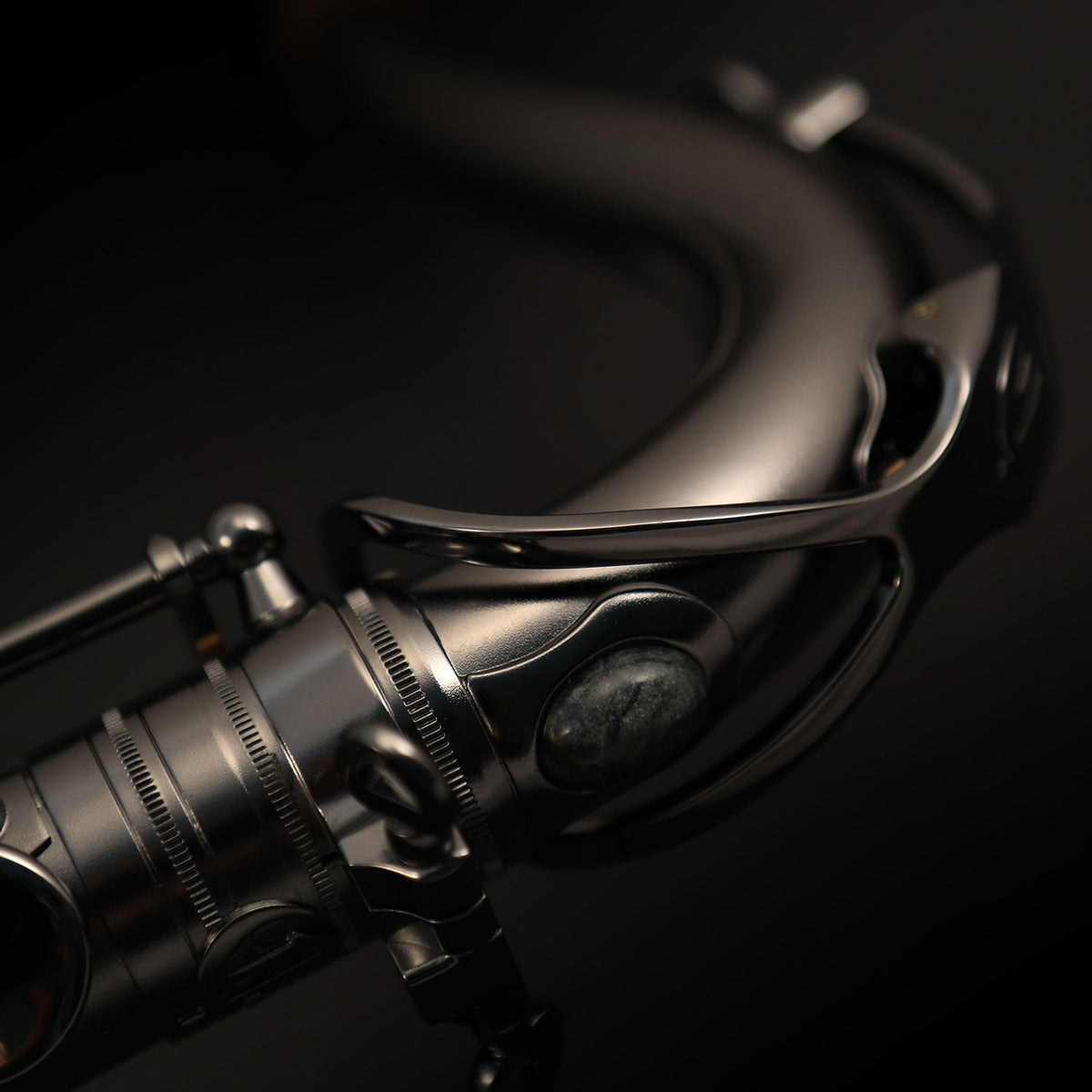 Cannonball T5-B Ice B tenor saxophone – The Raven® Iced Black