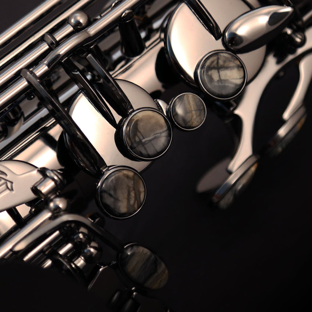 Cannonball GS5-B soprano saxophone – Polished Black Nickel