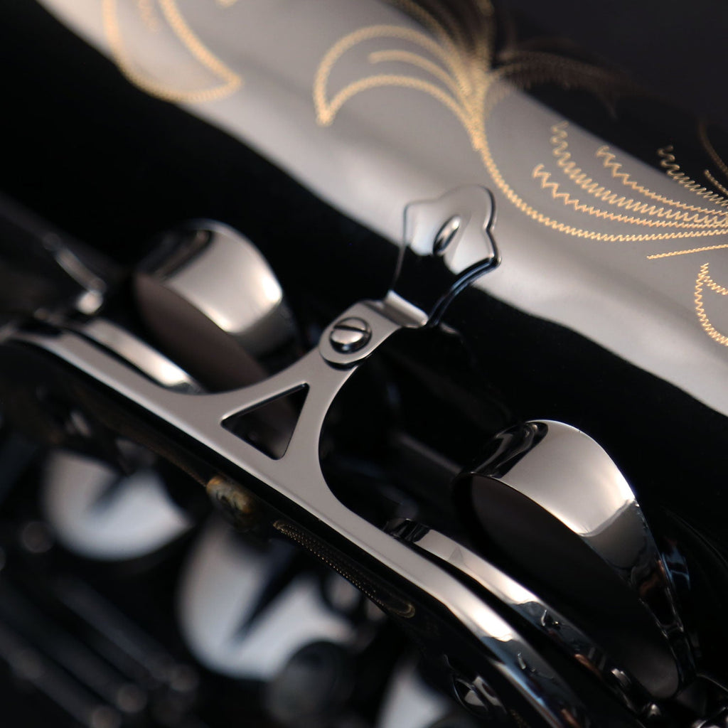 Cannonball GT5-B tenor saxophone – Polished Black Nickel