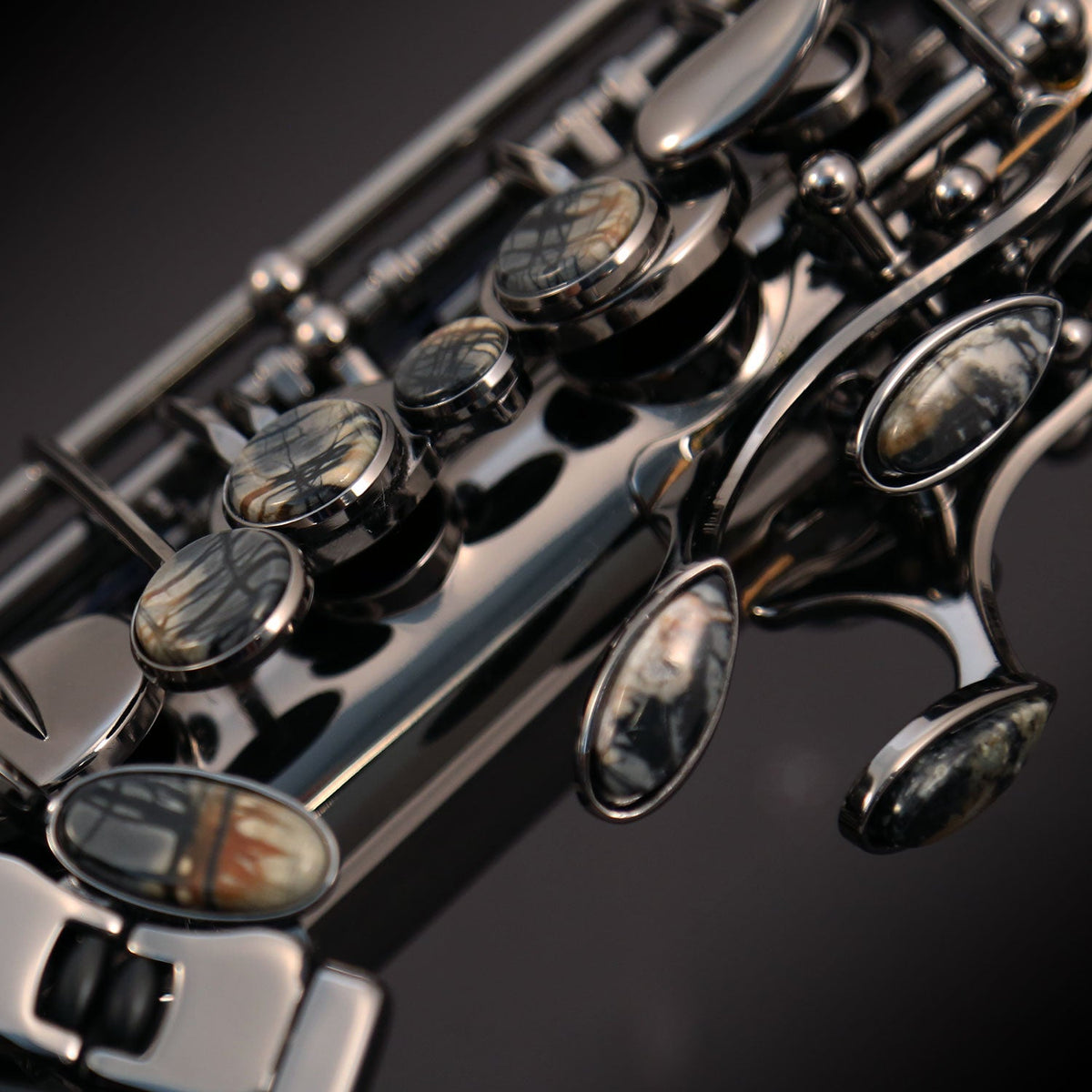 Cannonball GT5-B tenor saxophone – Polished Black Nickel