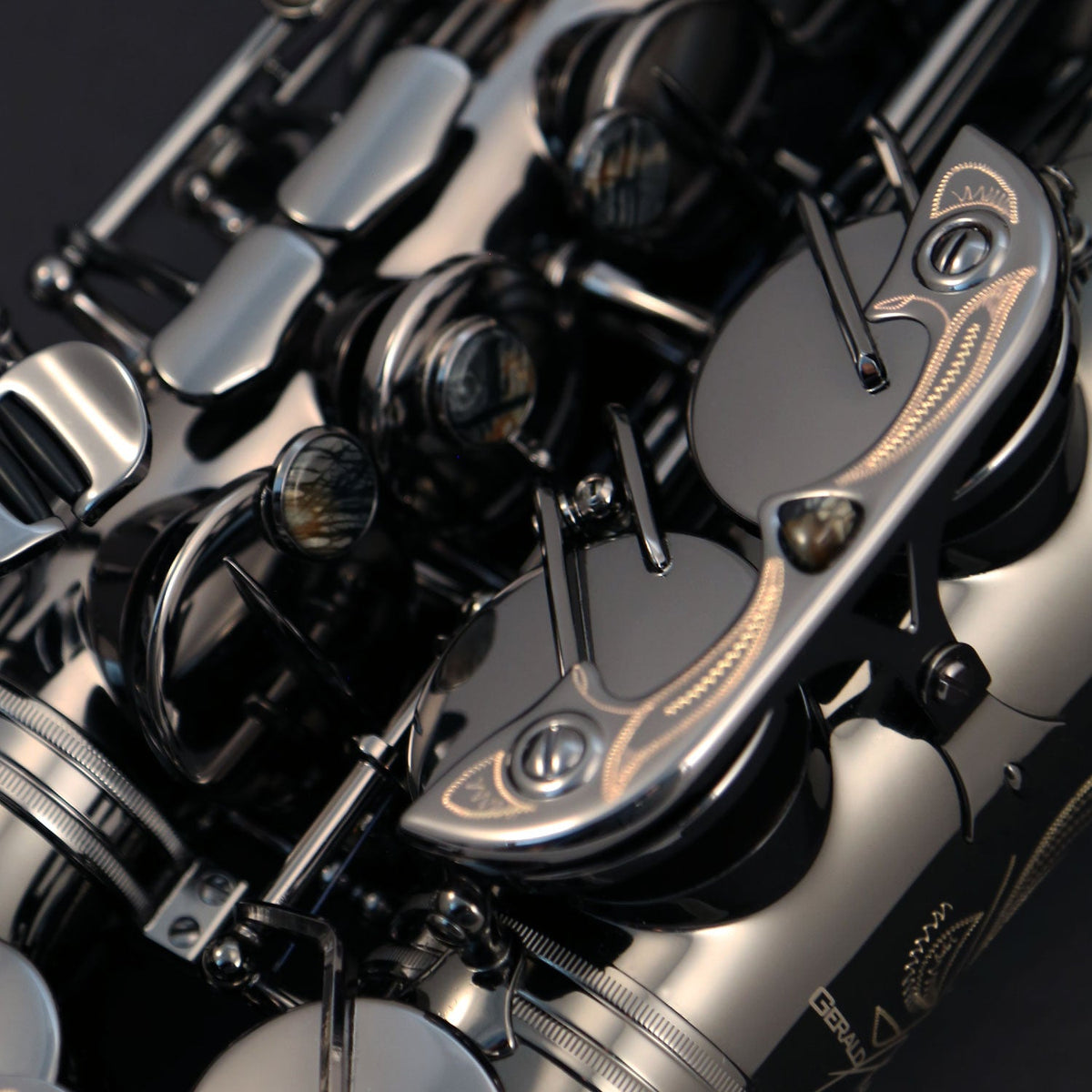 Cannonball GT5-B tenor saxophone – Polished Black Nickel