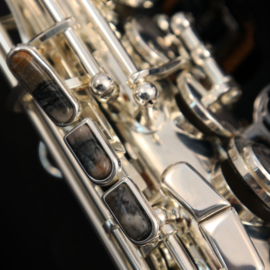 Cannonball GT5-SB tenor saxophone – Silver-Plated Body / Black Nickel Bell & Bell Keys