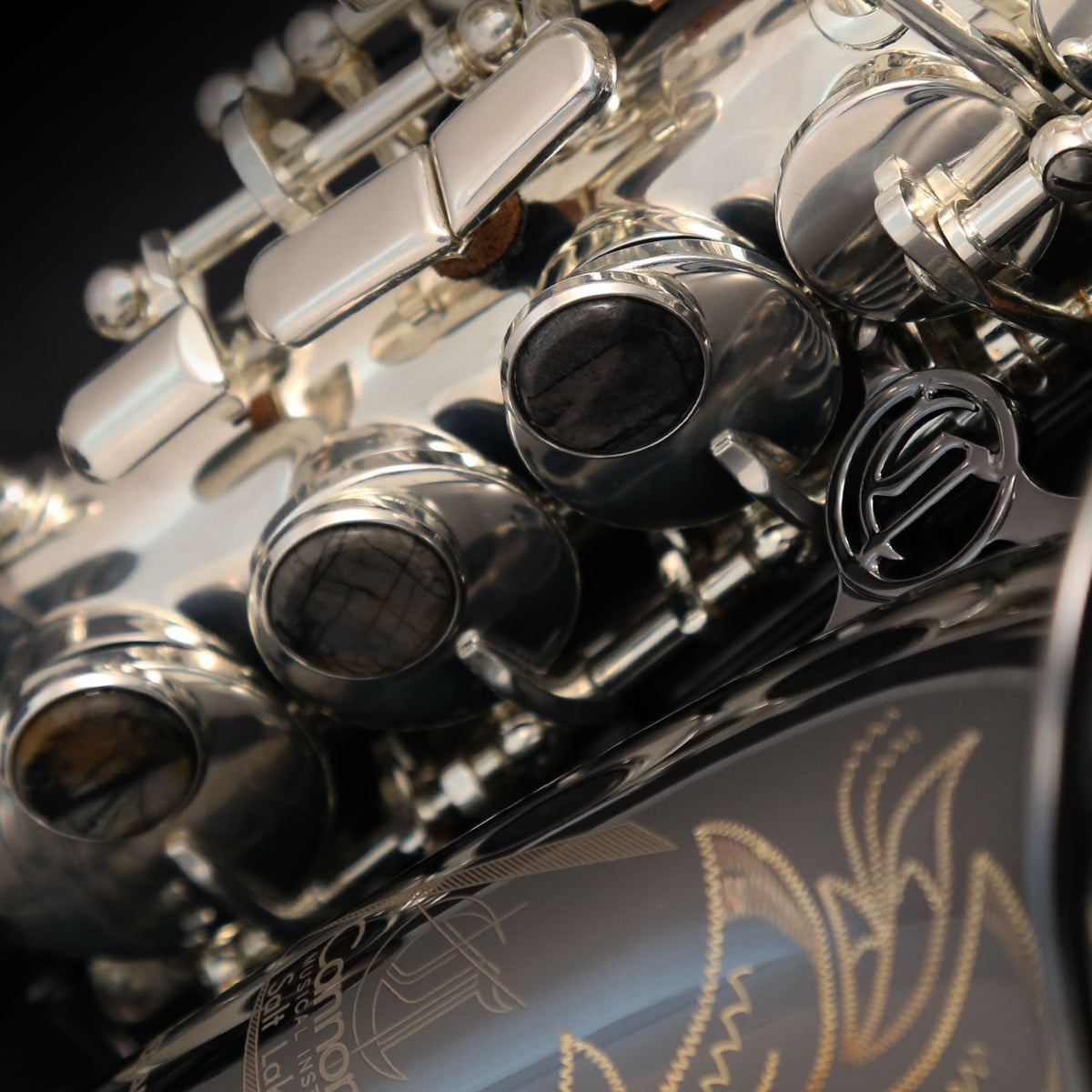 Cannonball GT5-SB tenor saxophone – Silver-Plated Body / Black Nickel Bell & Bell Keys