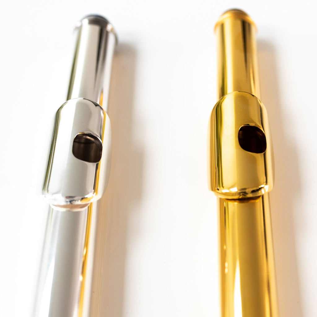 Cannonball M8 GHET concert flute – Silver / 24K Gold-Plated Headjoint