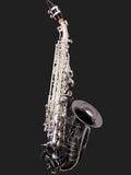 Cannonball GSC5-SB soprano saxophone – Silver-Plated Body / Black Nickel Bell & Bell Keys