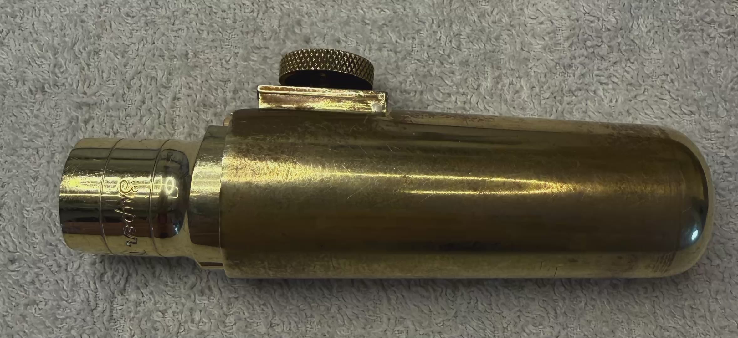 Vintage Otto Link Super Tone Master USA tenor saxophone mouthpiece video
