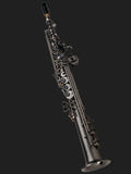 Cannonball S5-B Ice B soprano saxophone – The Raven® Iced Black