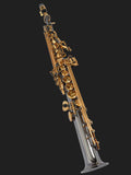Cannonball S5-BL soprano saxophone – Black Nickel / Gold Lacquer Keys