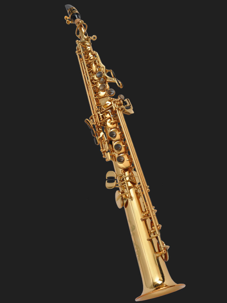 Cannonball S5-L soprano saxophone – Rich Gold Lacquer