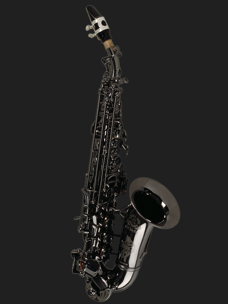 Cannonball SC5-B soprano saxophone – Polished Black Nickel