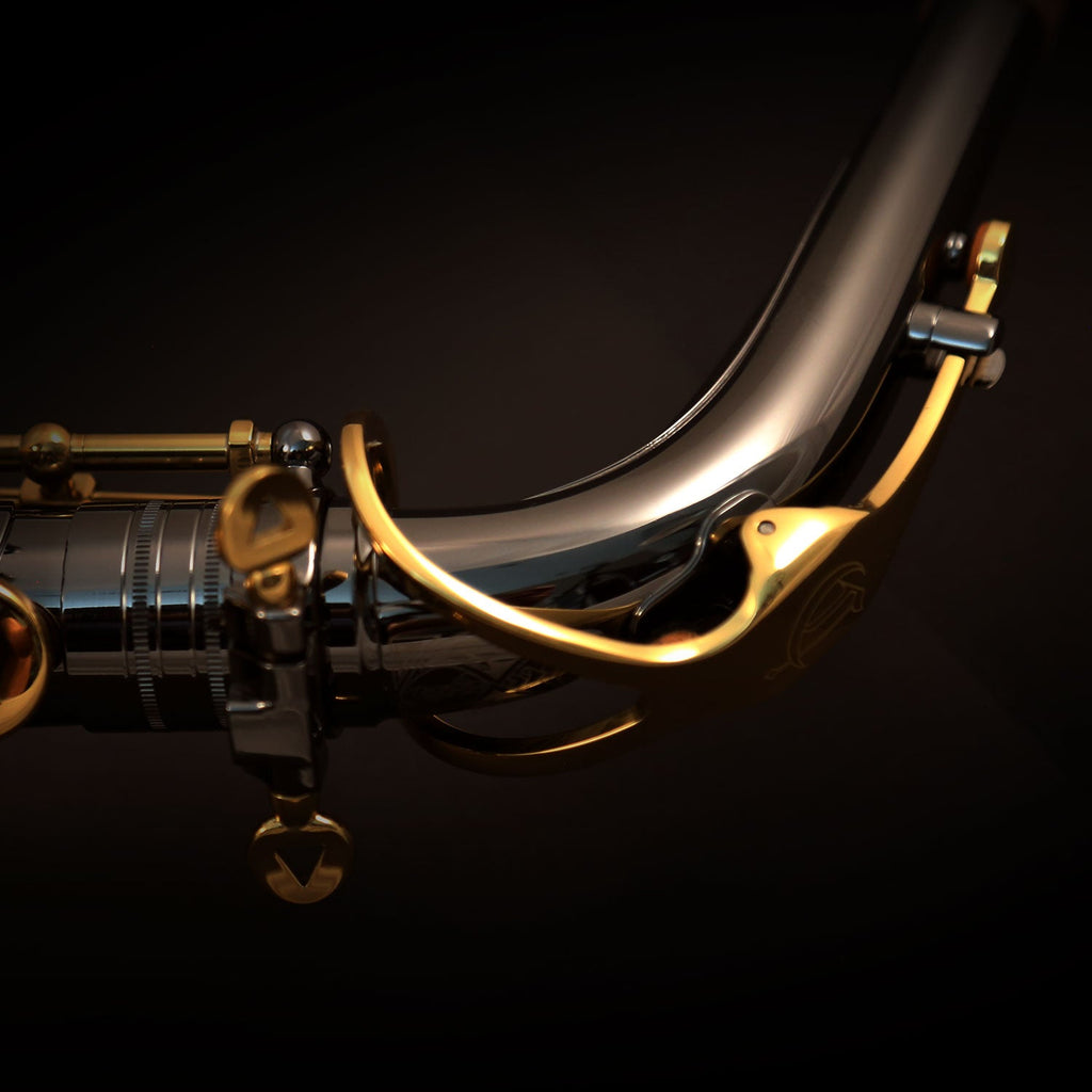 Cannonball AScep-BL alto saxophones – Black Nickel / Gold Lacquer Keys