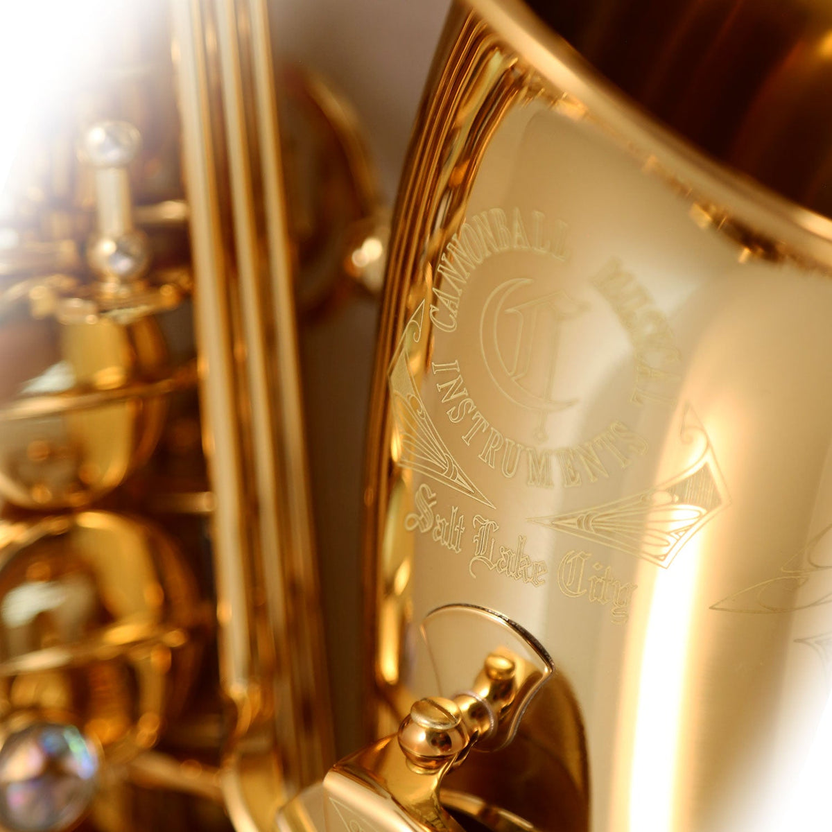 Cannonball AScep-L alto saxophones – Rich Gold Lacquer