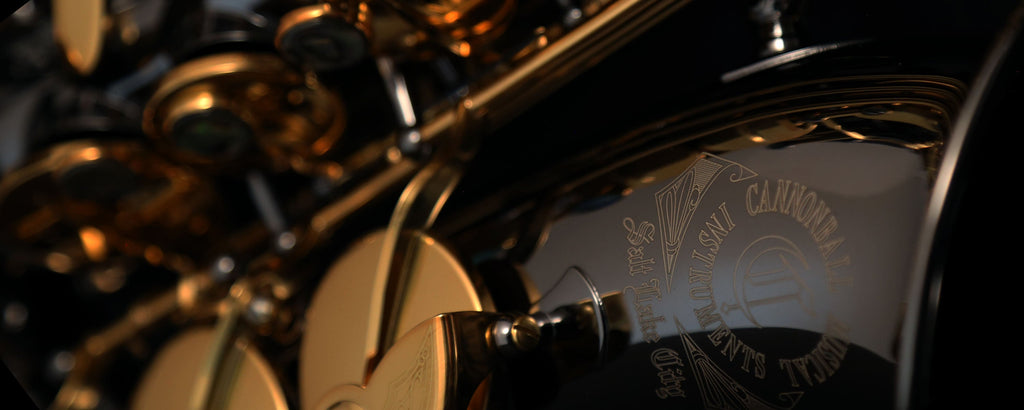 Cannonball TScep-BL tenor saxophone – Black Nickel / Gold Lacquer Keys