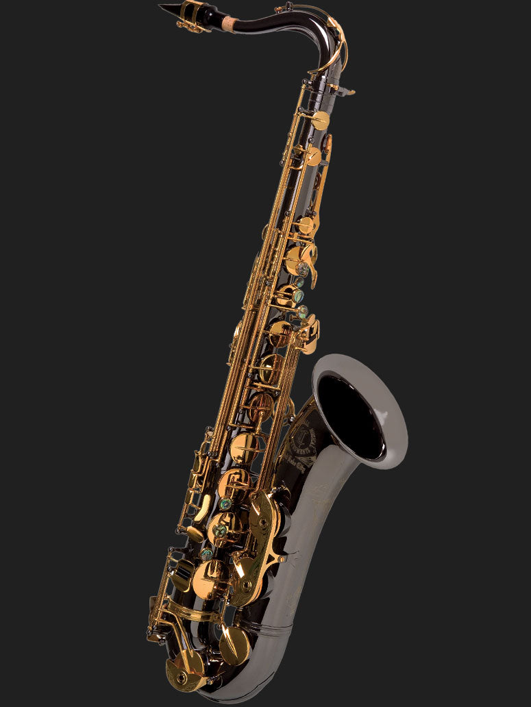 Cannonball TScep-BL tenor saxophone – Black Nickel / Gold Lacquer Keys