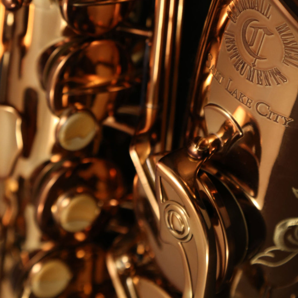 Cannonball AVR-L alto saxophones – Dark Amber Lacquer