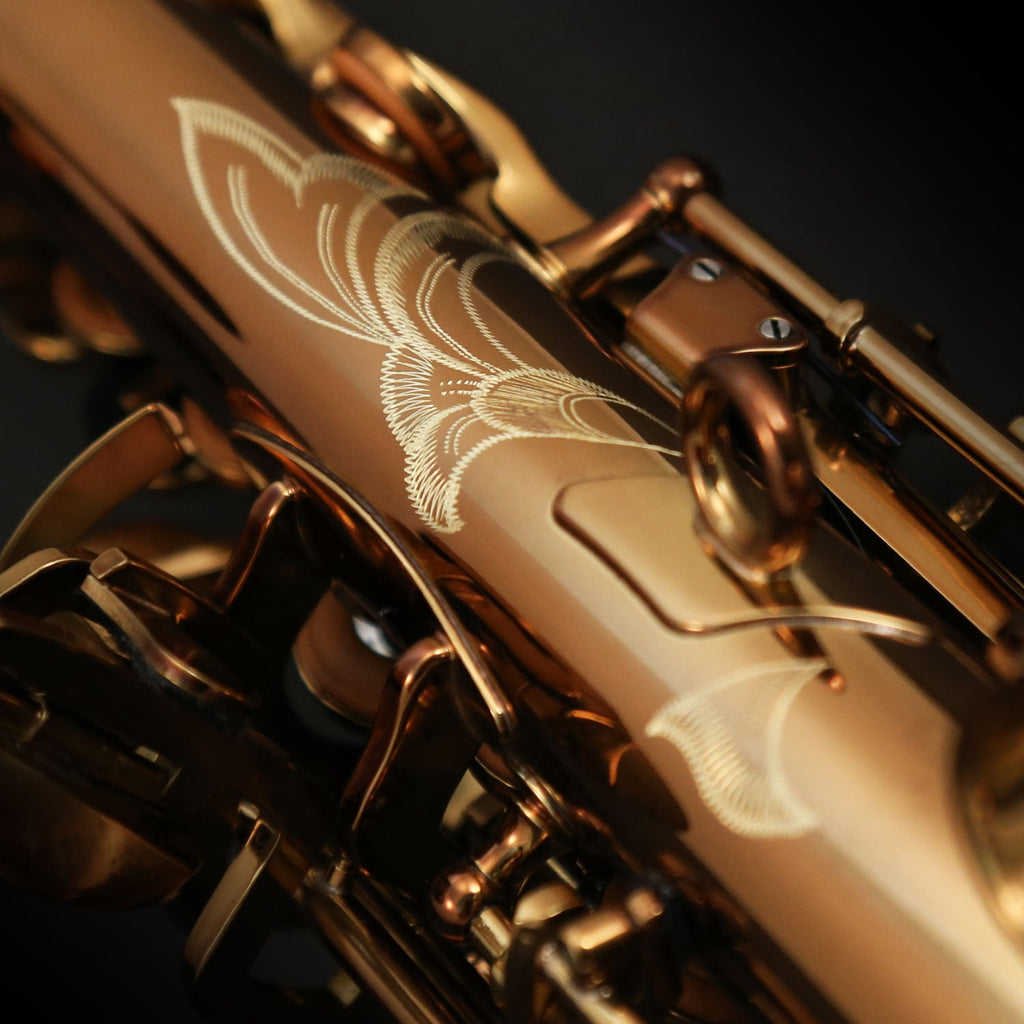 Cannonball SVR-L soprano saxophone – Dark Amber Lacquer