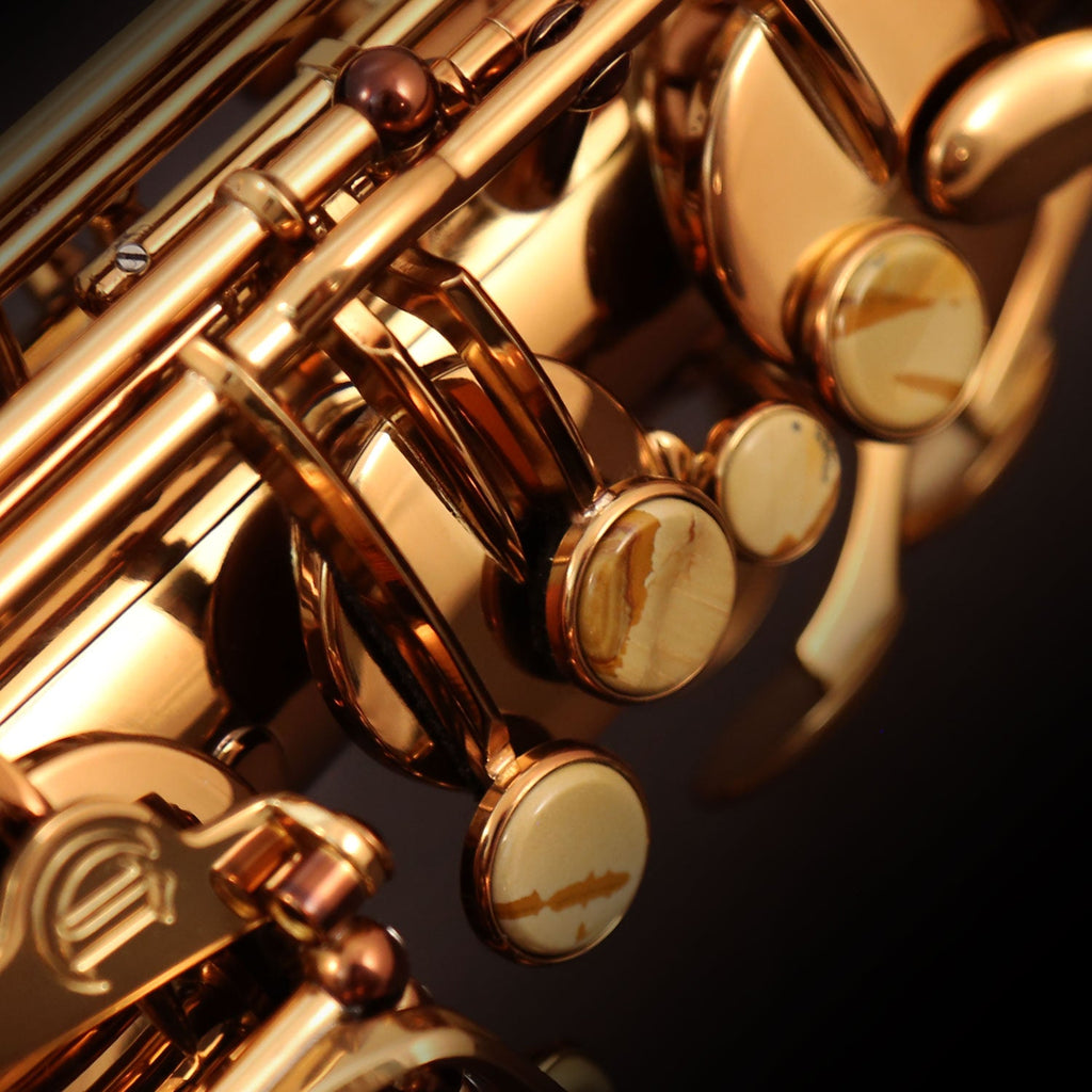 Cannonball TVR-L tenor saxophone – Dark Amber Lacquer