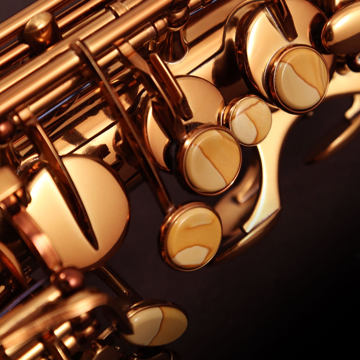 Cannonball AVR-L alto saxophones – Dark Amber Lacquer